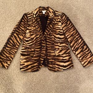CHICO’s Cheetah print Blazer / NWOT